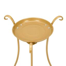 Kelvenix 2 Tier Plant Stand Metal Flower Pot Holder in Gold - thumbnail 4