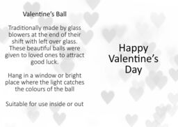 Sienna Glass Valentine's Day Gift 10cm Spirit Ball Red - thumbnail 5