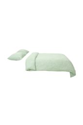 Living and Home 3Pcs Double Bedding Printed Duvet Cover with 2 Pillowcase Set in Green - thumbnail 5