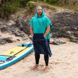 Osprey Action Sports Osprey Poncho Towel for Men & Women in Blue - thumbnail 2