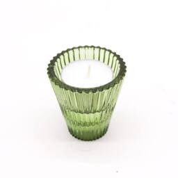 Serenityy Flip Dinner Candle Tealight Holder - Garden Jade