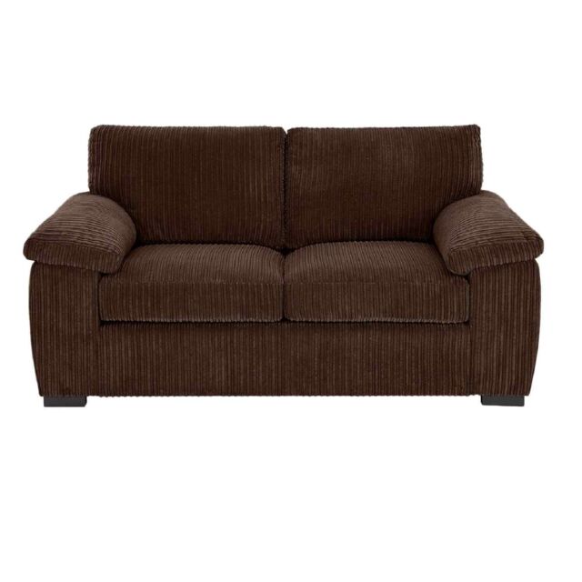 SOFASELECTION UK Men's Jumbo Cord Amalfi 2 Seater Sofa in Brown - image 1