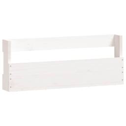 Berkfield Home Wall-mounted Shoe Racks 2 pcs White 59x9x23 cm Solid Wood Pine - Size: 59 x 9 x 23 cm - thumbnail 5