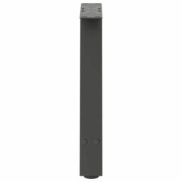 Berkfield Home Coffee Table Legs A-Shaped 2 pcs Anthracite¬†50x(42-43) cm Steel in Black - thumbnail 6
