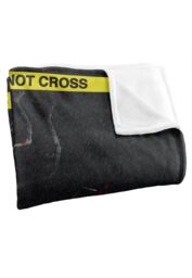 ViacomCBS/Nickelodeon Csi Outline Silky Touch Super Soft Throw Blanket 152 X 127 cm in White - thumbnail 3