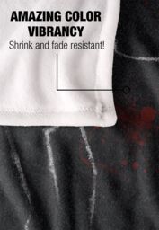 ViacomCBS/Nickelodeon Csi Outline Silky Touch Super Soft Throw Blanket 152 X 127 cm in White - thumbnail 4