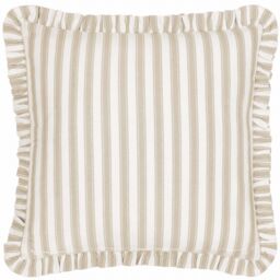 Sanderson Sessile Leaf Ruffle Cushion in Light Green - Size: 50 cm x 50 cm - thumbnail 3