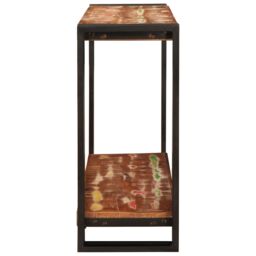 Berkfield Home Console Tables Multicolour 90 x 33 x 75 cm Solid reclaimed wood - thumbnail 4