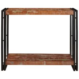 Berkfield Home Console Tables Multicolour 90 x 33 x 75 cm Solid reclaimed wood - thumbnail 3
