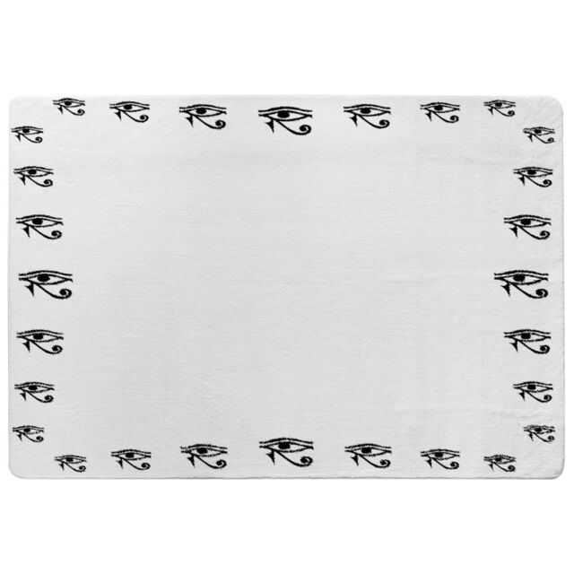 Benjamin Tate Design Eye Of Horus Rug in Natural - Size: Large - image 1