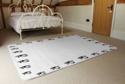 Benjamin Tate Design Eye Of Horus Rug in Natural - Size: Large - thumbnail 3
