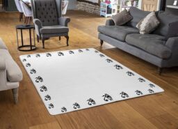 Benjamin Tate Design Eye Of Horus Rug in Natural - Size: Large - thumbnail 2