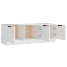 Berkfield Home TV Cabinet White 102x35x36.5 cm Engineered Wood - thumbnail 6
