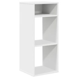 Berkfield Home Book Cabinet White 34x31x80 cm Engineered Wood - Size: 34 x 31 x 80 cm - thumbnail 2