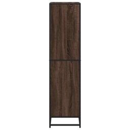 Berkfield Home Bookcase Brown Oak 60x35x139 cm Engineered Wood - Size: 60 x 35 x 139 cm - thumbnail 5