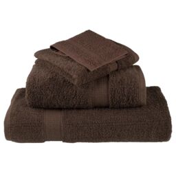 Berkfield Home Premium Towels SOLUND 4pcs Brown 100x200cm 600gsm - thumbnail 4