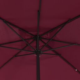 Berkfield Home Outdoor Umbrellas & Sunshades Bordeaux Red - thumbnail 4