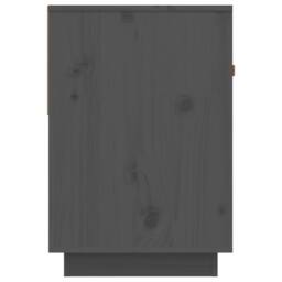 Berkfield Home TV Cabinet Grey 90x40x60 cm Solid Wood Pine - Size: 90 x 40 x 60 cm - thumbnail 7