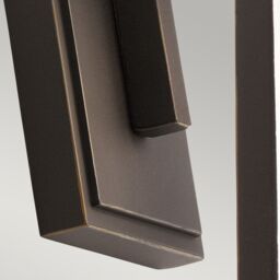 Netlighting Kichler Delison Outdoor Wall Lantern Rubbed Bronze IP44 in Brown - thumbnail 4