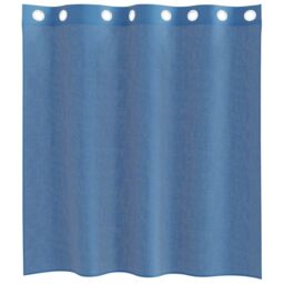 Berkfield Home Voile Curtains with Grommets 2 pcs Royal Blue - thumbnail 4