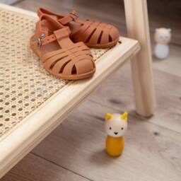 Nöa and Nani Nelly Clothes Rail and Shoe Rack In Natural Rattan in Brown - thumbnail 3