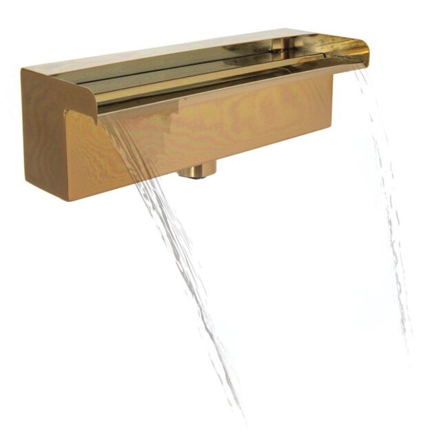 Primrose Copper Effect Stainless Steel Blade Water Feature Cascade - Size: 15 cm - image 1