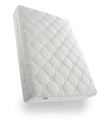 "Somnior Star Pocket Cooltouch Quilted Memory & Reflex Foam Mattress 28cm/11"" in White - Size: Small Single" - thumbnail 3