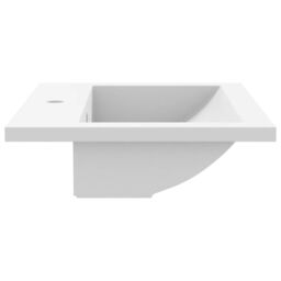 Berkfield Home Granite Basin 600x450x120 mm White - thumbnail 6