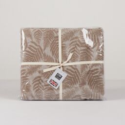 Early's of Witney 'Chenille Throw' in Light Stone - Size: 130 cm x 170 cm