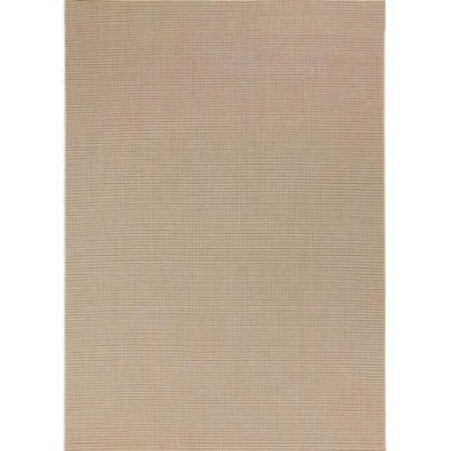 THE RUGS Weatherproof Plain Rug - Indoor Outdoor Durable Easy Clean Minimalist in Beige - Size: 240 cm x 340 cm - image 1