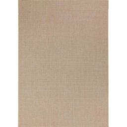 THE RUGS Weatherproof Plain Rug - Indoor Outdoor Durable Easy Clean Minimalist in Beige - Size: 240 cm x 340 cm - thumbnail 1