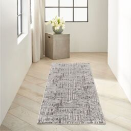 The Rug Shop UK Cream Modern Abstract Easy To Clean Latex Back Cream Area Rug - Size: 240 cm x 300 cm - thumbnail 9