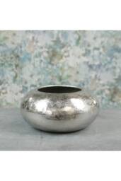 KDMD Silver Mayfair Pebble Small Indoor Planter - thumbnail 2