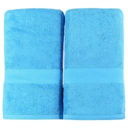 Duncan Stewart Personalised Bath Towel Set For Couples in Turquoise - thumbnail 6