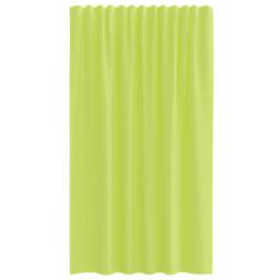 Berkfield Home Voile Curtains with Rod Pockets 2 pcs Apple Green in Bright Green - thumbnail 4