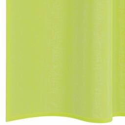 Berkfield Home Voile Curtains with Rod Pockets 2 pcs Apple Green in Bright Green - thumbnail 6