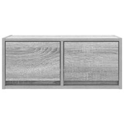 Berkfield Home TV Cabinets 2 pcs Grey Sonoma 60x31x25.5 cm Engineered Wood - thumbnail 7