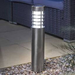 Marco Paul Solar Powered Orion Bollard Stake Light in Silver - thumbnail 1