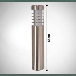 Marco Paul Solar Powered Orion Bollard Stake Light in Silver - thumbnail 2