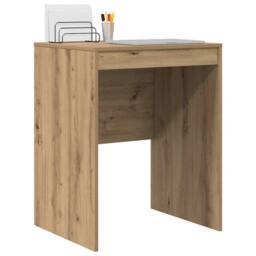 Berkfield Home Writing Desk Artisan oak Engineered wood 60 x 50 x 76 cm in Brown - thumbnail 3