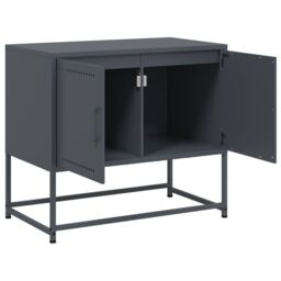 Berkfield Home TV Cabinet Anthracite 68.5x39x60.5 cm Steel - thumbnail 9
