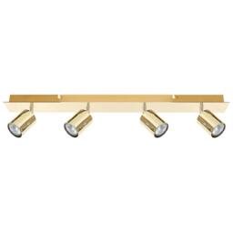 Wyld and Coco Gold 4-Light Adjustable Spotlight Ceiling Lamp - thumbnail 2