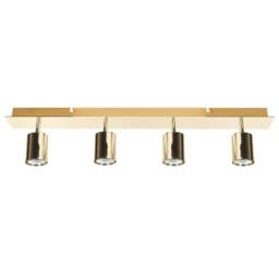 Wyld and Coco Gold 4-Light Adjustable Spotlight Ceiling Lamp - thumbnail 4