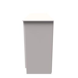 Ready Assembled 2 U Holborn 4 Door 1 Drawer Wide Unit (Ready Assembled) in Taupe - Size: Large - thumbnail 2