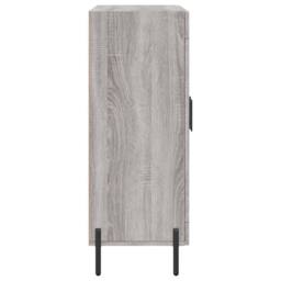 Berkfield Home Sideboard Grey Sonoma 69.5x34x90 cm Engineered Wood - thumbnail 7