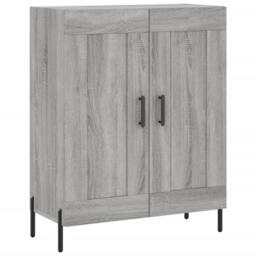 Berkfield Home Sideboard Grey Sonoma 69.5x34x90 cm Engineered Wood - thumbnail 3