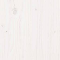 Berkfield Home Headboard with Storage White 140 cm Solid Wood Pine - thumbnail 9