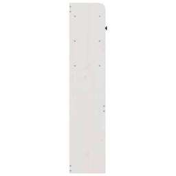 Berkfield Home Headboard with Storage White 140 cm Solid Wood Pine - thumbnail 5