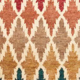 The Rug Shop UK Multi Handmade Modern Geometric Hemp Kilim Easy To Clean Area Rug - Size: 120 cm x 170 cm - thumbnail 3