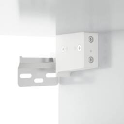 Berkfield Home Elegant Wall-mounted Bedside Cabinets 2 pcs High Gloss White 50x3 - thumbnail 9